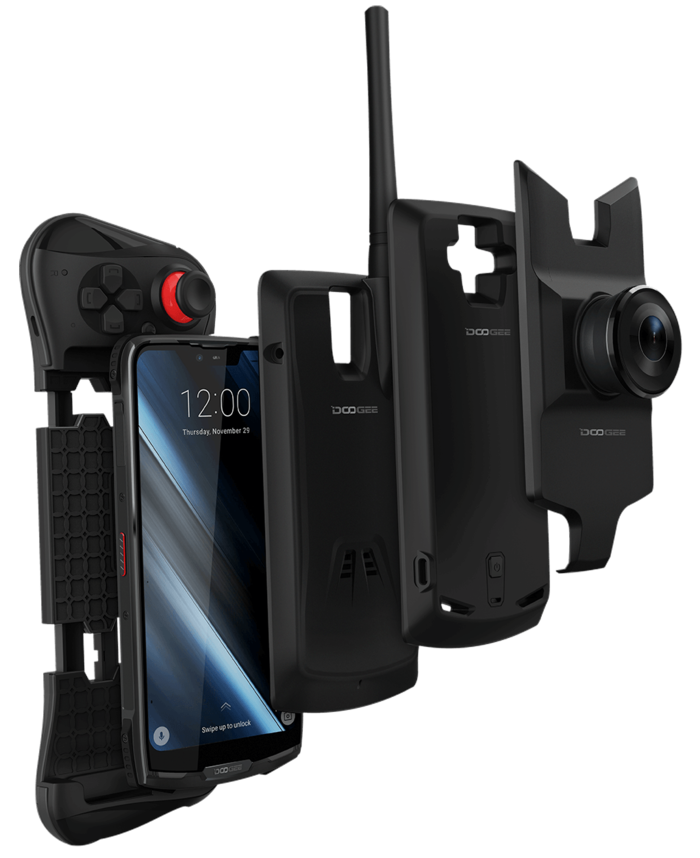 The all-in-one DOOGEE S90 modular rugged phone unveiled